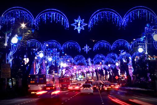 Khu phố Orchard-Singapore ngày lễ đèn giáng sinh